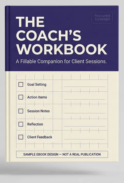 The Coach's Workbook — A Fillable Companion for Client Sessions