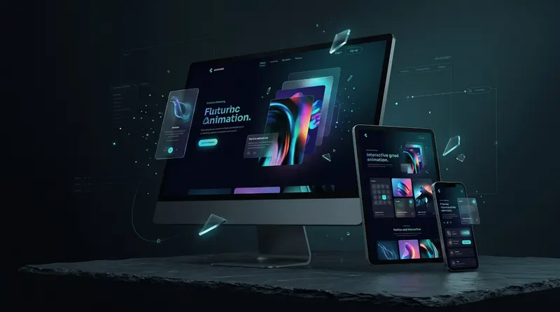 Interactive Web Experiences & Motion Graphics (concept)
